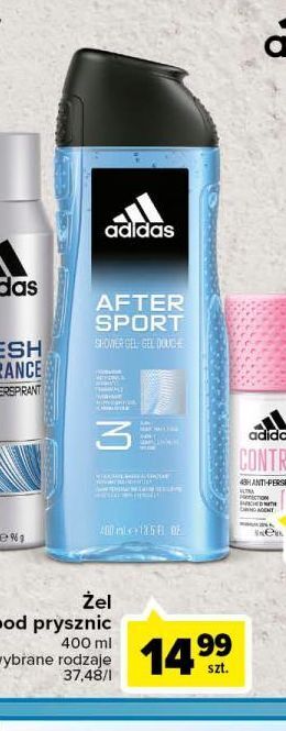 Carrefour Żel pod prysznic adidas men after sport oferta