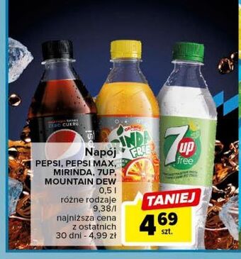 Carrefour Napój mountain dew oferta