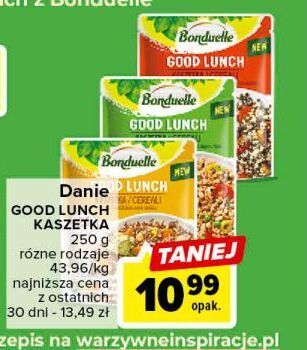 Carrefour Kaszetka z bulgurem bonduelle good lunch oferta