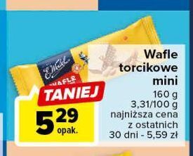 Carrefour Wafle torcikowe mini orzechowe e. wedel oferta