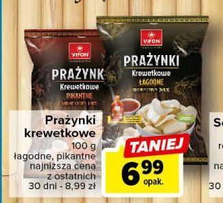 Carrefour Prażynki krewetkowe łagodne vifon oferta