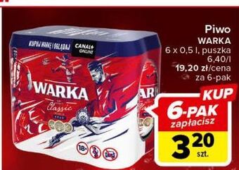 Carrefour Piwo warka oferta