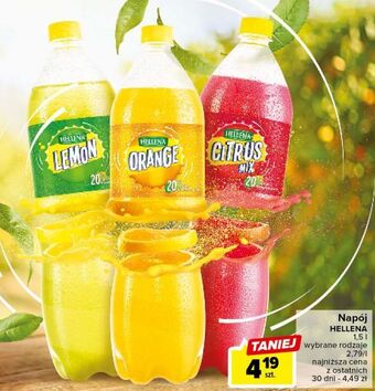 Carrefour Napój lemon hellena oferta