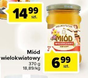 Carrefour Miód wielokwiatowy nektarowy cd królowa pszczół oferta