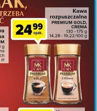 Carrefour Kawa mk cafe premium gold oferta