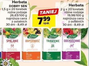 Carrefour Herbata odchudzanie herbapol oferta
