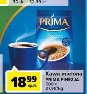 Carrefour Kawa cafe prima finezja oferta