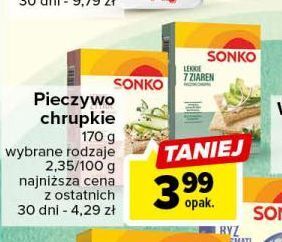 Carrefour Pieczywo lekkie 7 ziaren sonko oferta