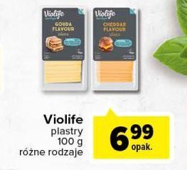 Carrefour Ser w plastrach gouda violife oferta