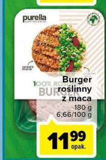 Carrefour Burger roślinny purella superfoods oferta