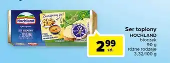 Carrefour Ser kremowy z ziołami hochland oferta