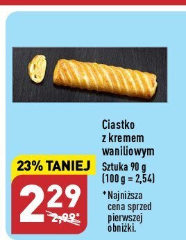 ALDI Ciastko z kremem waniliowym oferta