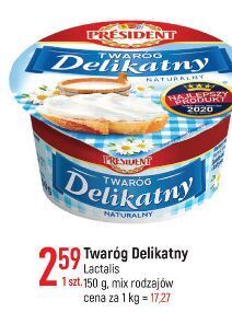 E.Leclerc Twaróg delikatny naturalny president oferta