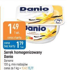 E.Leclerc Serek waniliowy danone danio oferta