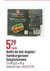 E.Leclerc Bułki hamburgerowe bezglutenowe wiodąca marka chaque jour oferta