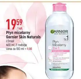 E.Leclerc Płyn micelarny do skóry wrażliwej garnier skin naturals oferta