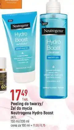 E.Leclerc Żel do mycia twarzy nawadniający neutrogena hydro boost oferta