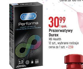 Prezerwatywy durex performa