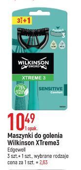 E.Leclerc Maszynka do golenia wilkinson xtreme 3 sensitive comfort oferta