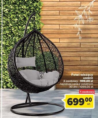Carrefour Fotel wiszący 2-osobowy amber oferta
