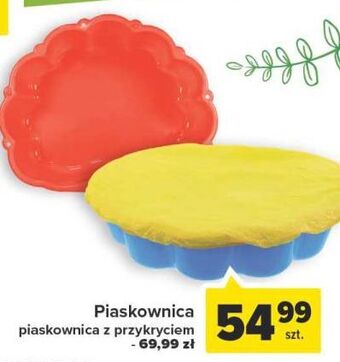 Carrefour Piaskownica z przykryciem oferta