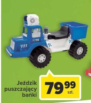 Carrefour Jeździk auto policyjne puszczający bańki mydlane oferta