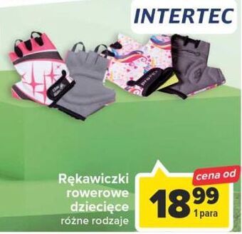 Carrefour Rekawiczki rowerowe intertec oferta