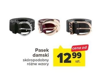Carrefour Pasek damski oferta