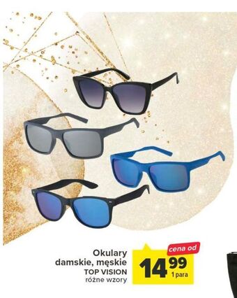 Carrefour Okulary przeciwsłoneczne męskie top vision oferta