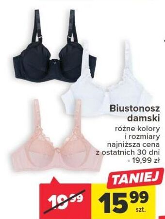 Carrefour Biustonosz damski oferta