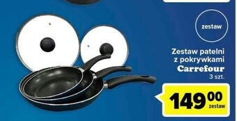 Carrefour Komplet patelni carrefour oferta