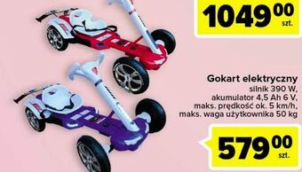 Carrefour Gokart elektryczny oferta