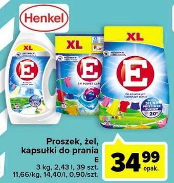 Carrefour Proszek do prania kolorowych i ciemnych tkanin e oferta