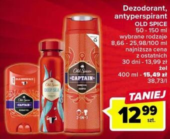 Carrefour Dezodorant old spice captain oferta