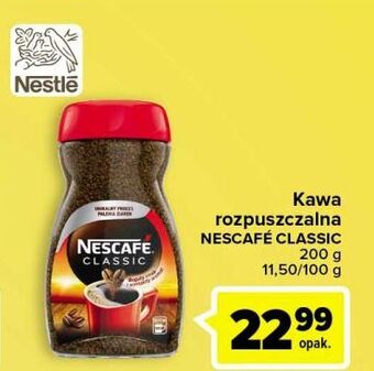 Carrefour Kawa nescafe classic oferta
