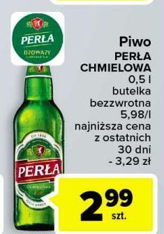 Carrefour Piwo perła chmielowa oferta