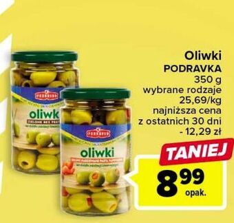 Carrefour Oliwki zielone bez pestek podravka oferta