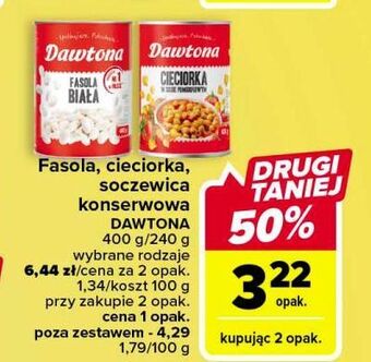 Carrefour Fasola biała dawtona oferta