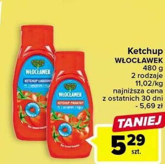 Carrefour Ketchup łagodny włocławek oferta