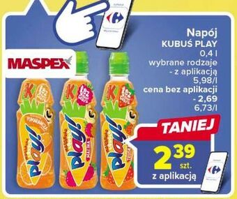 Carrefour Napój marchew-pomarańcza kubuś play! oferta