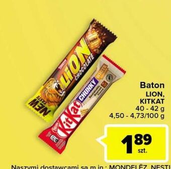 Carrefour Baton kitkat chunky white oferta