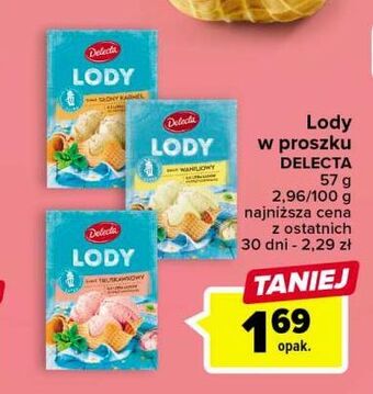 Carrefour Lody waniliowe delecta oferta