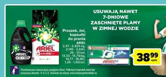 Carrefour Proszek do prania ultra oxi effect ariel aqua puder oferta