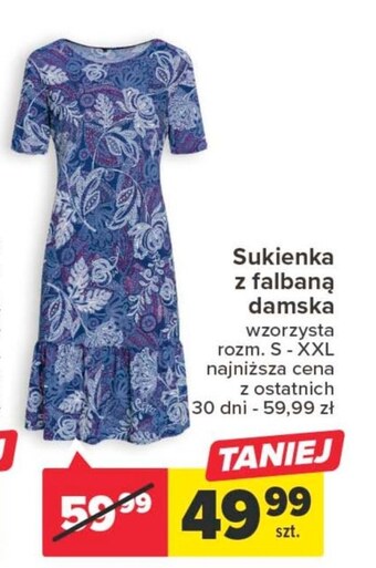 Carrefour Sukienka damska oferta