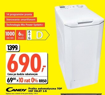 Media Expert Pralka candy oferta