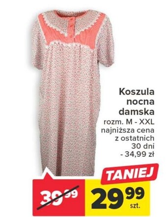 Carrefour Koszula nocna damska oferta