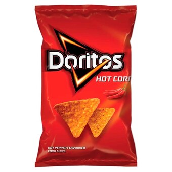 Torimpex Doritos hot corn chipsy kukurydziane typu nachos o smaku ostrej papryki 100 g oferta