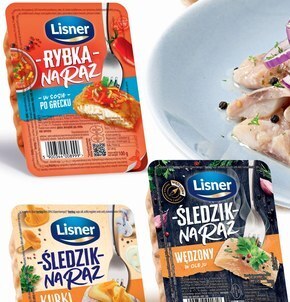 Społem Lisner rybka na raz po grecku 100 g oferta