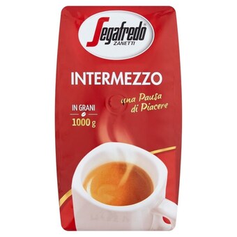Segafredo zanetti intermezzo kawa palona ziarnista 1000 g