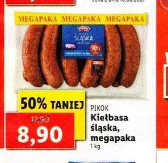 Lidl Kiełbasa śląska 1kg oferta